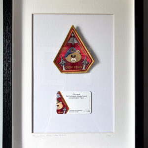 FIRST ISSUE 1 OUT OF 150! Ted Coningsby Awards - Pilot's Issue Red Limited Edition (1/150) Patch!