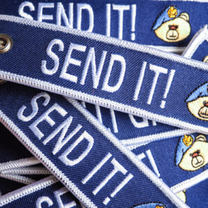 'SEND IT!' Key Tag