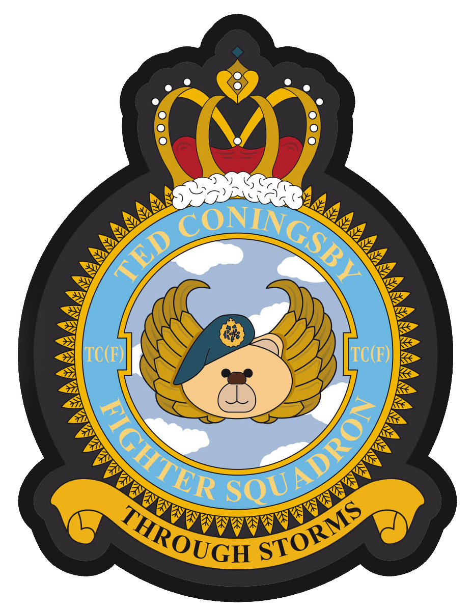 TED CONINGSBY FIGHTER SQUADRON PATCH - Image 3