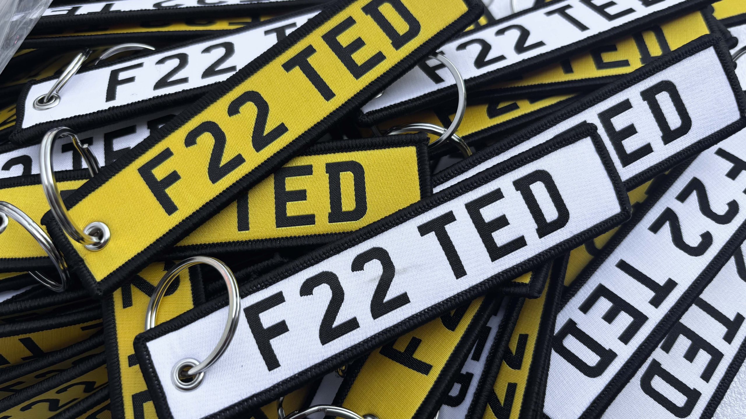 “F22 TED” KEY TAG