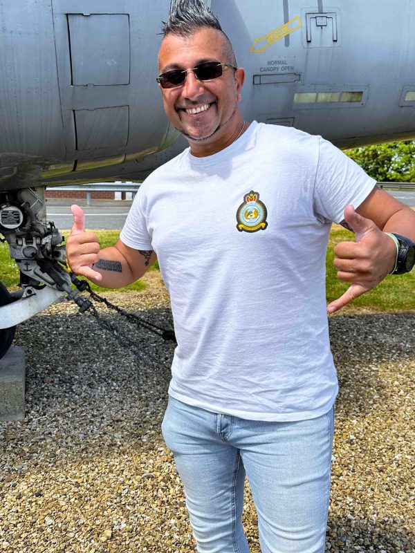 TC(F) SQUADRON T-SHIRT WHITE - Image 4
