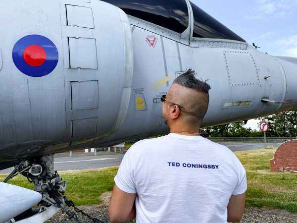 TC(F) SQUADRON T-SHIRT WHITE - Image 3