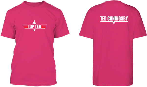 PINK TOP TED T-SHIRT *NEW* 2025