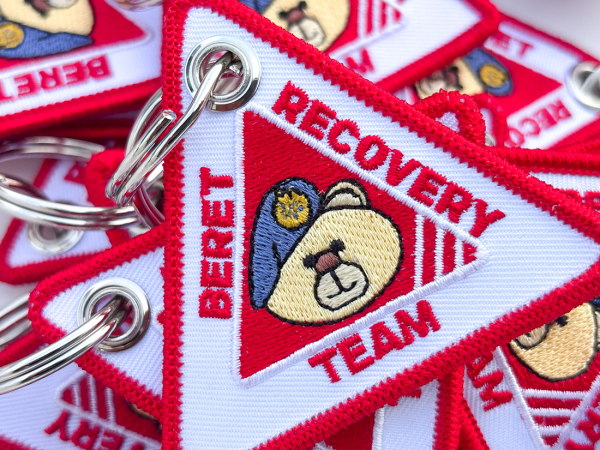 BERET RECOVERY TEAM KEY RING *NEW* 2025 - Image 3