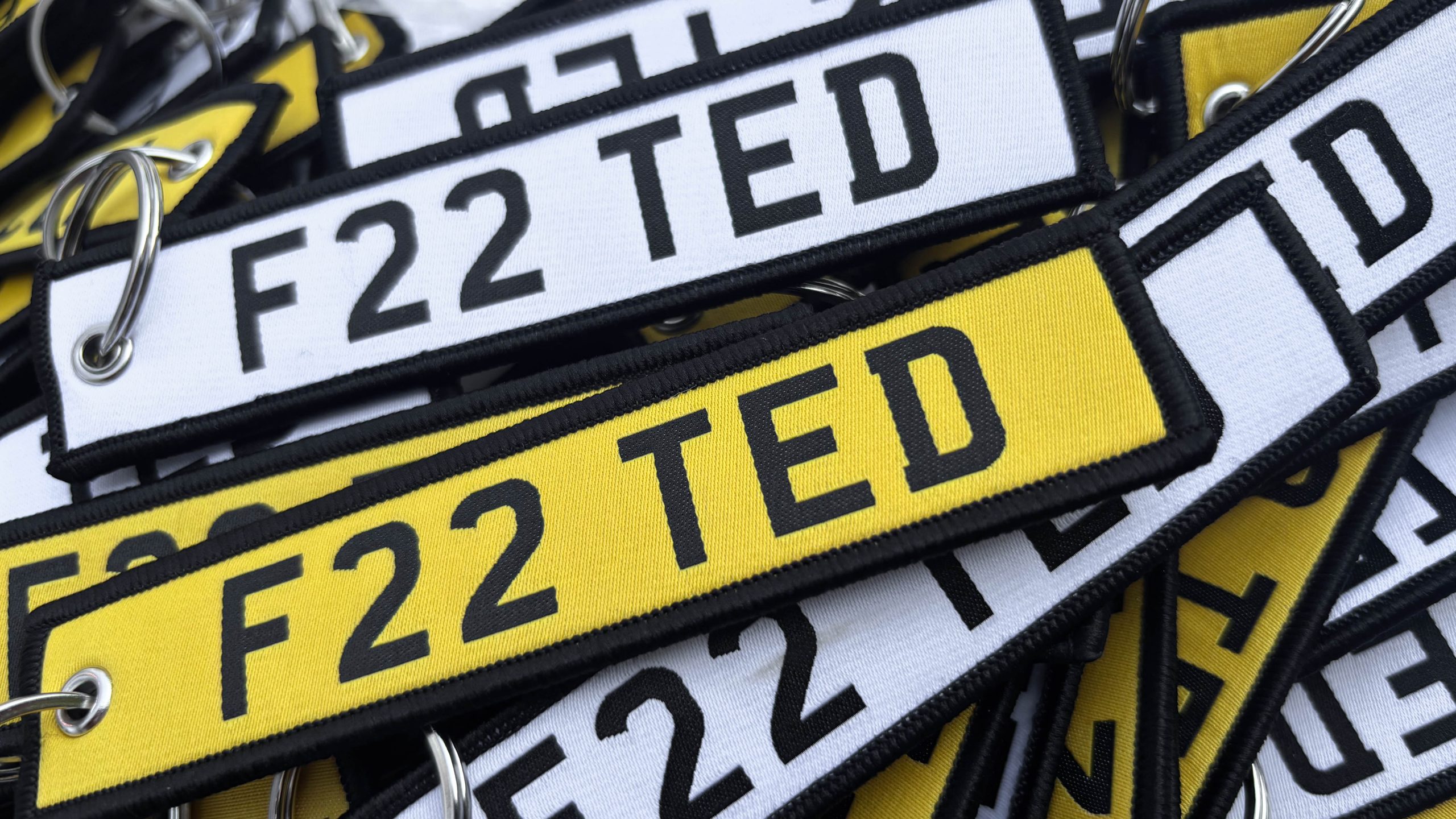 "F22 TED" KEY TAG - Image 2